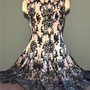 Kentucky Derby Black and pale pink Dress